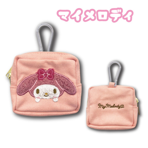 ∞直営買付∞アンテプリマ カラビナ付リボンモチーフミニポーチ メッシュポケットクリアミニポーチ（カラビナ付）｜ノベルティ