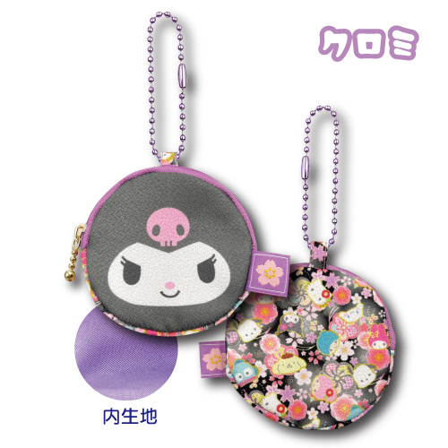 2024年10月新商品発売情報 サンリオミニだるまポーチ からふる和柄